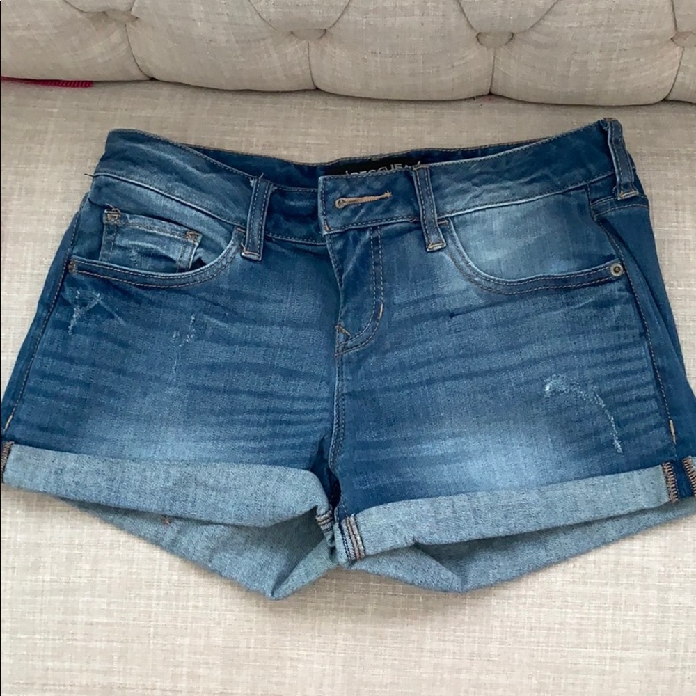 Express denim shorts